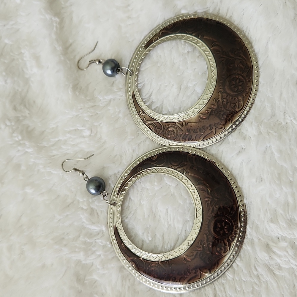 Hoop earrings